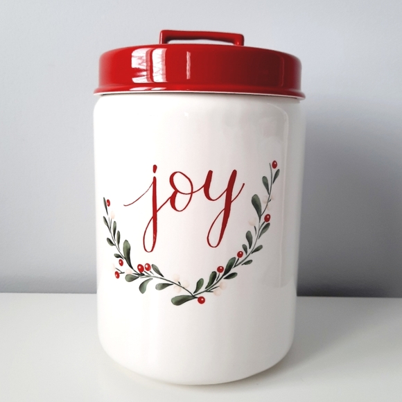 🎅NEW Large Christmas canister (NOT Rae Dunn)